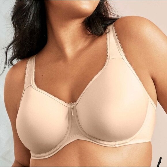Wacoal Full Coverage 853292 Underwire Light Beige T- Shirt Bra 38DD - Picture 1 of 10